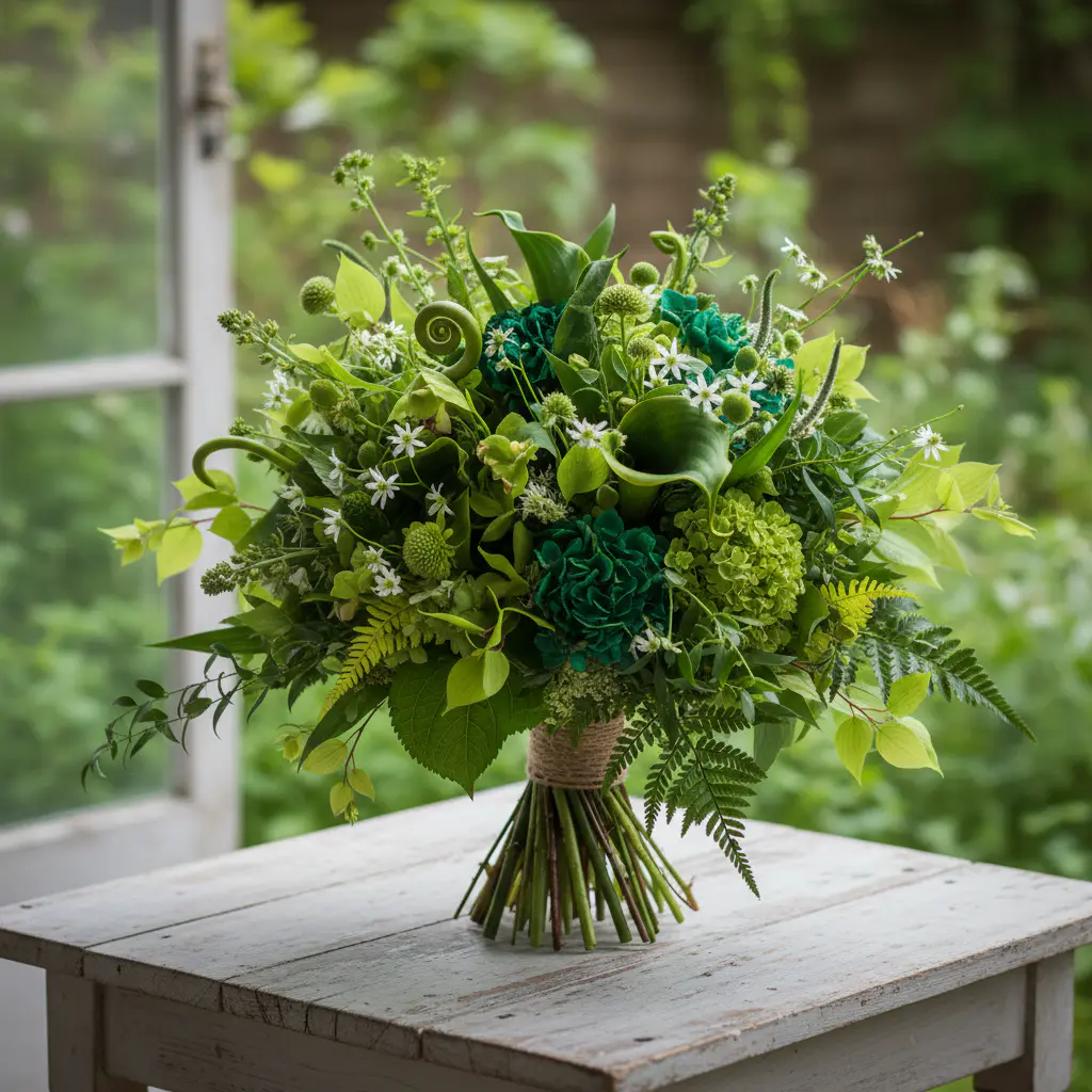 Emerald Wild Bouquet